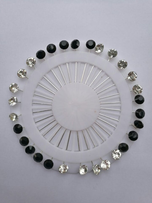 Stone Wheel Pins For Hijab